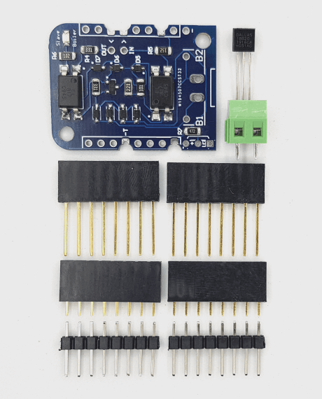 ESP32/ESP8266 Thermostat Shield