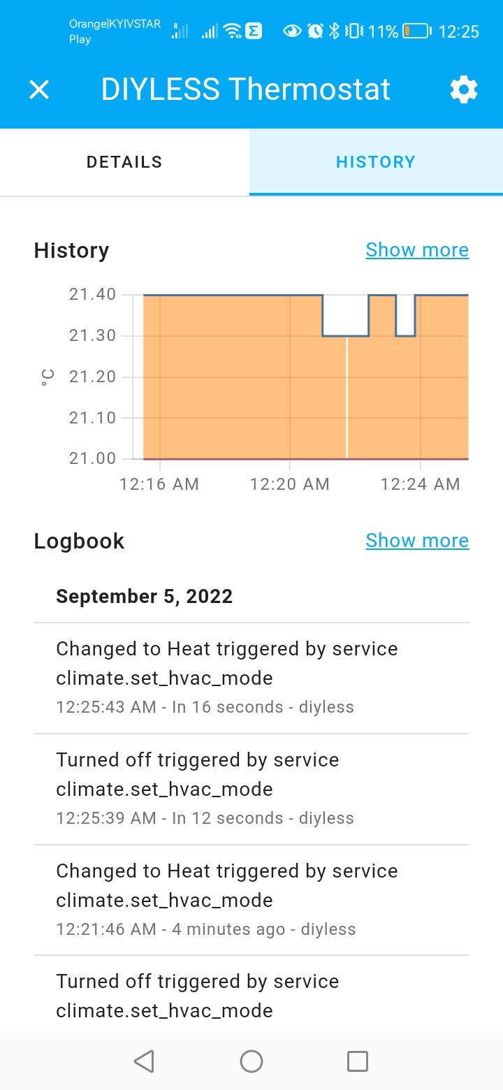 OpenTherm Thermostat Home Assistant 7