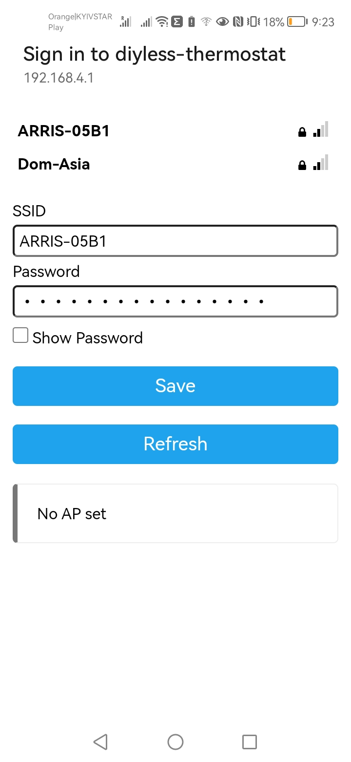 OpenTherm Thermostat Wi-Fi 3